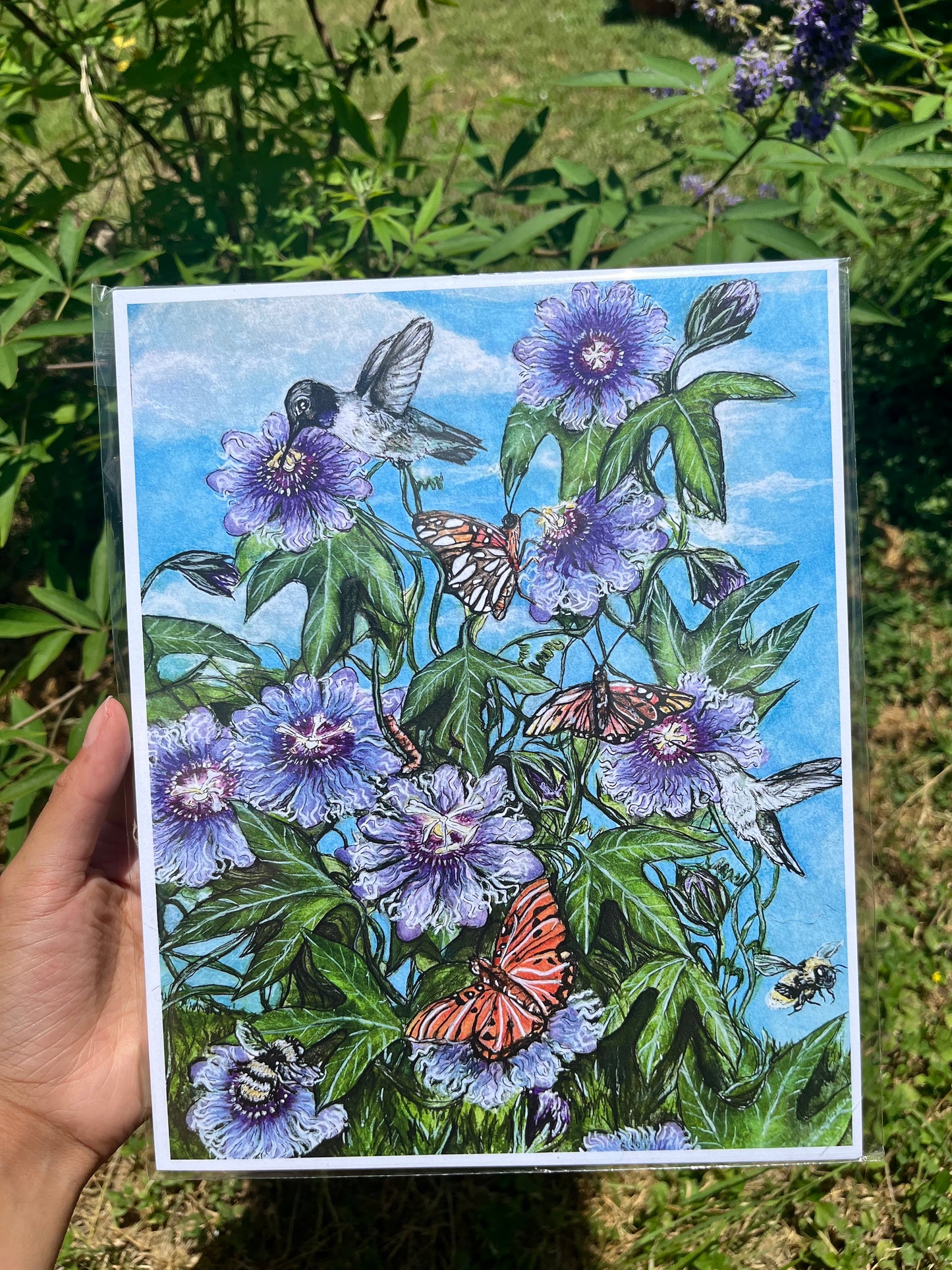 Passionflower Print