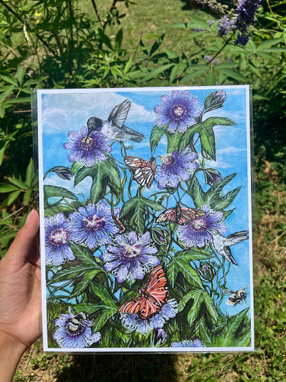 Passionflower Print