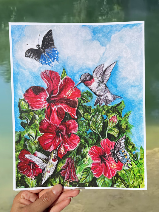 The Pollinator Party print 8x10